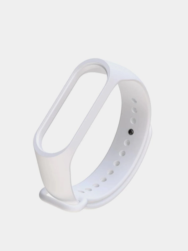 Силиконовый ремешок для фитнес браслета Mi Band 5. Универсальный браслет