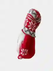 Белый новогодний гномик, гном tomte, гном nisse