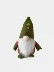 Бежевый новогодний гномик,  гном tomte, гном nisse