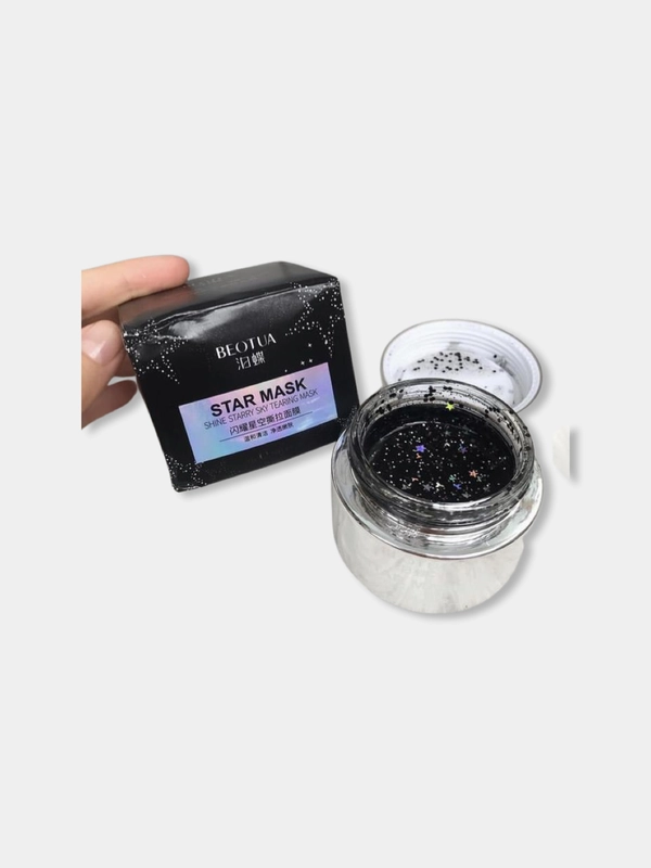 Маска от черных точек с глиттером Star Mask, 150 г