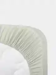 Простыня на резинке 100х70 см (sage), Happy Baby