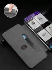 Красный чехол книжка POCO M3, Xiaomi Redmi 9T, Note 9 4G