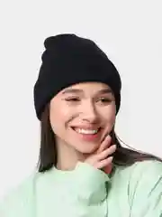 Черный шапка бини