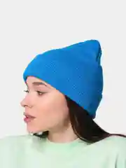 Лазурный шапка бини