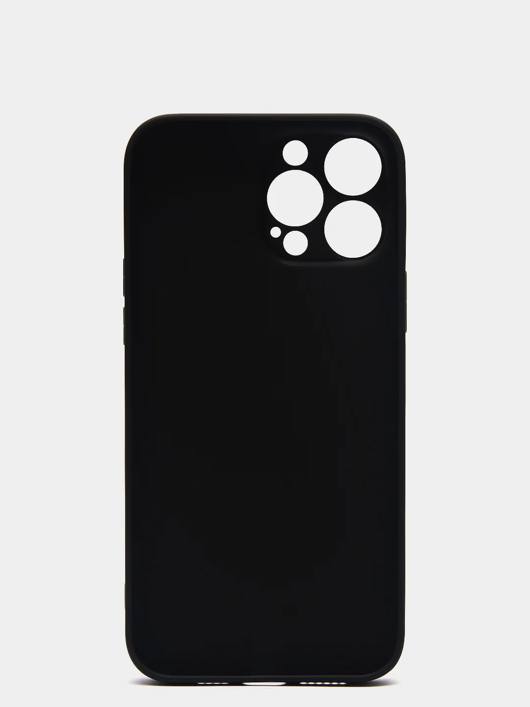 Угольный чехол силиконовый со стеклянной панелью для iPhone 13 Pro Max