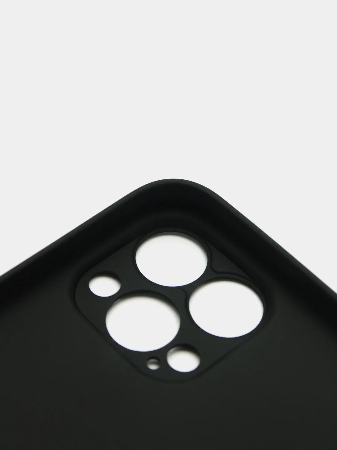 Угольный чехол силиконовый со стеклянной панелью для iPhone 13 Pro Max