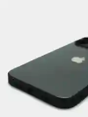 Угольный чехол силиконовый со стеклянной панелью для iPhone 13 Pro Max