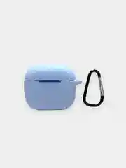 Небесно-голубой силиконовый чехол для AirPods 3 2021