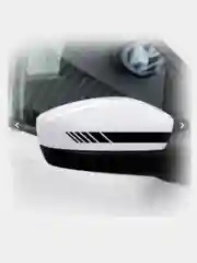 Черный наклейка Виниловые наклейки на боковые зеркала автомобиля 2шт Наклейка на зеркало
