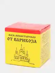 Мазь монастырская от варикоза Бизорюк, 25 мл