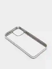 Серебряный чехол со стразами iPhone 11, 12, 12 Pro, 12 Pro Max, 13, 13 Pro, 13 Pro Max