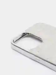 Белый чехол со стразами iPhone 11, 12, 12 Pro, 12 Pro Max, 13, 13 Pro, 13 Pro Max