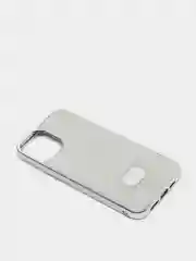 Белый чехол со стразами iPhone 11, 12, 12 Pro, 12 Pro Max, 13, 13 Pro, 13 Pro Max
