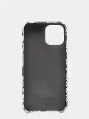 Серый кожаный чехол с принтом "питон" Apple iPhone 11, 11 pro, 12, 12 Pro, 12 Pro Max