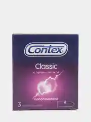 Contex Classic Презервативы , классические, с гелем-смазкой, естественные ощущения, 3 шт