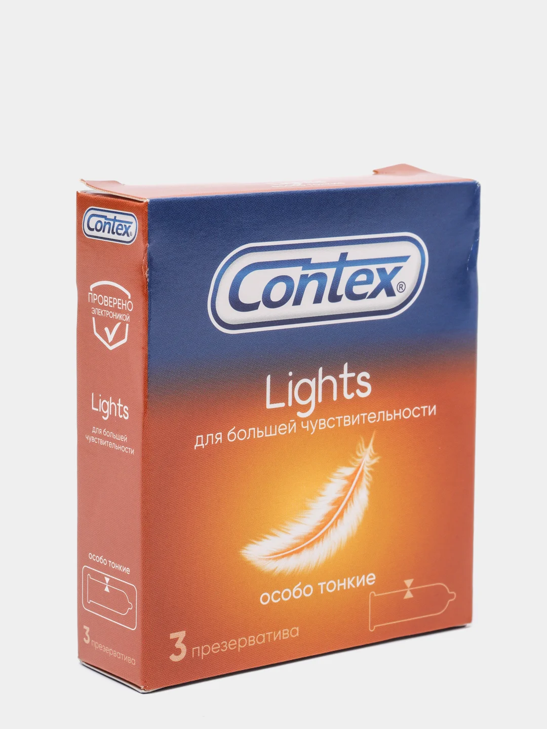 Contex Lights Презервативы особо тонкие  3 штуки
