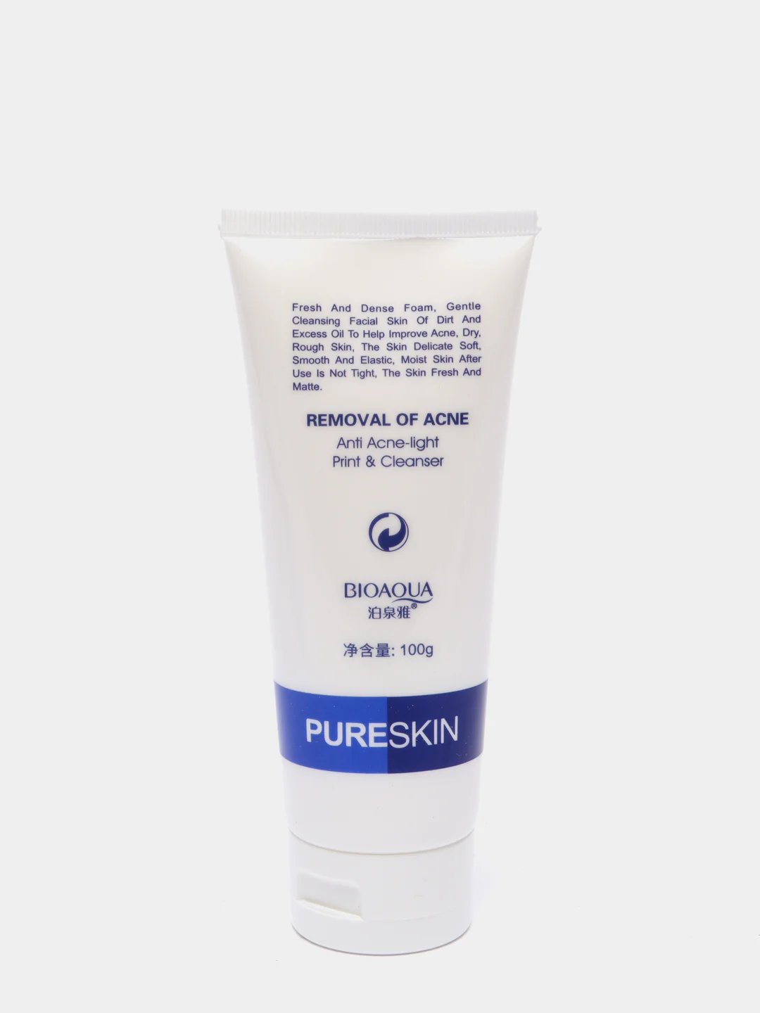 Пенка для умывания от акне Pure Skin, 100гр