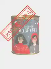 Носки в банке подарочные, женские
