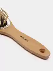 Белый расческа массажная, деревянная