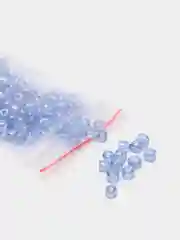 Лавандовый бисер крупный 6мм (разные цвета)