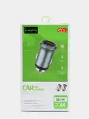Коралловый меланж автомобильное зарядное устройство 2 USB выхода 2,4A MAIMI CC111