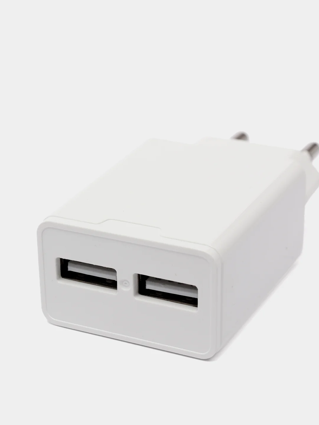 Сетевое зарядное устройство 2 USB, 2.4 A с кабелем Type-C, Micro USB, Lightning iPhone