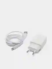 Сетевое зарядное устройство 2 USB, 2.4 A с кабелем Type-C, Micro USB, Lightning iPhone
