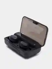 Черный наушники беспроводные F9-5 c функцией powerbank