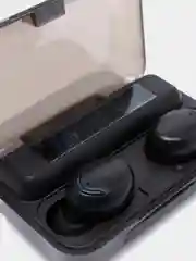 Черный наушники беспроводные F9-5 c функцией powerbank