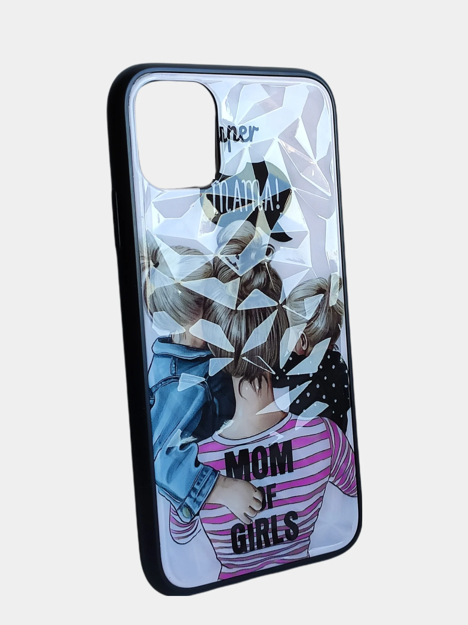 Голубой стеклянный чехол с рисунком принтом картинкой для iphone 11 pro max xs 6s 5s 7+ 8 plus