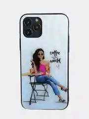 Карамельный стеклянный чехол с рисунком принтом картинкой для iphone 11 pro max xs 6s 5s 7+ 8 plus