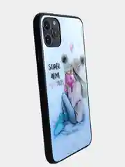 Стеклянный чехол с рисунком принтом картинкой для iphone 11 pro max xs 6s 5s 7+ 8 plus