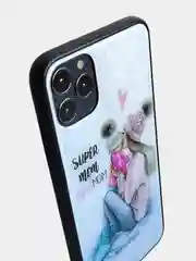 Стеклянный чехол с рисунком принтом картинкой для iphone 11 pro max xs 6s 5s 7+ 8 plus