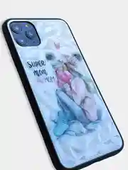 Стеклянный чехол с рисунком принтом картинкой для iphone 11 pro max xs 6s 5s 7+ 8 plus