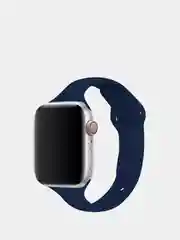 Темно-синий ремешок для Apple Watch, силиконовый
