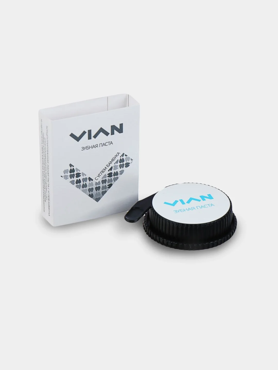 Зубная паста Vian "с углём бамбука", концентрированная, 25 г