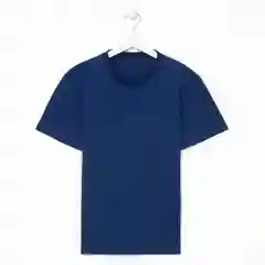 Футболка мужская  цвет синий