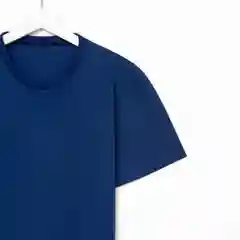 Футболка мужская  цвет синий
