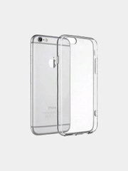 Чехол на iPhone 6, 6S, 11 PRO, 12 PRO MAX, силиконовый, тонкий, прозрачный