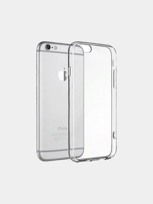 Чехол на iPhone 6, 6S, 11 PRO, 12 PRO MAX, силиконовый, тонкий, прозрачный