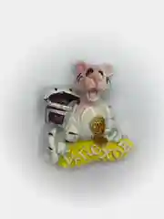 Вишнёвый магниты на холодильник тигр новогодний