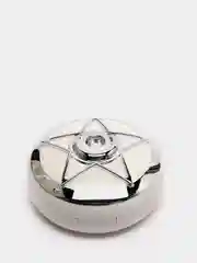 Серебряный контейнер для контактных линз  / Набор для контактных линз STAR