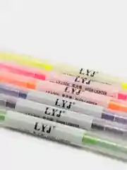 Набор неоновых флуоресцентных маркеров для рисования LYJ, 6 штук