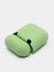 Лесной зеленый чехол для Apple AirPods 1, AirPods 2 силиконовый