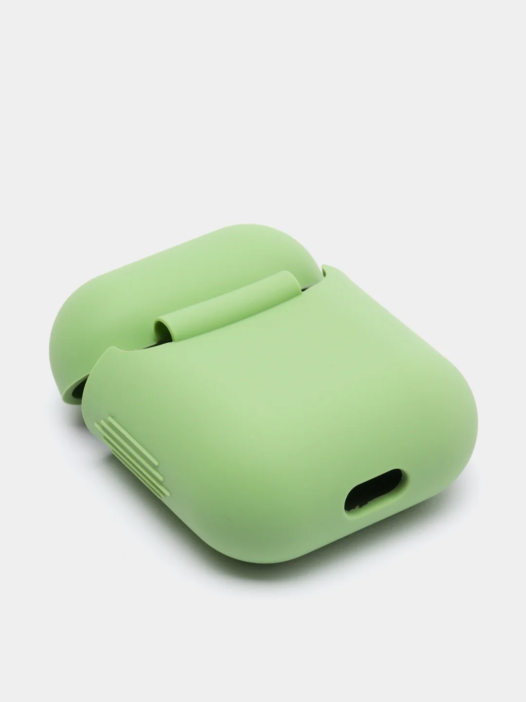 Лесной зеленый чехол для Apple AirPods 1, AirPods 2 силиконовый