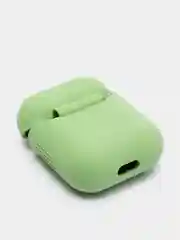 Лесной зеленый чехол для Apple AirPods 1, AirPods 2 силиконовый