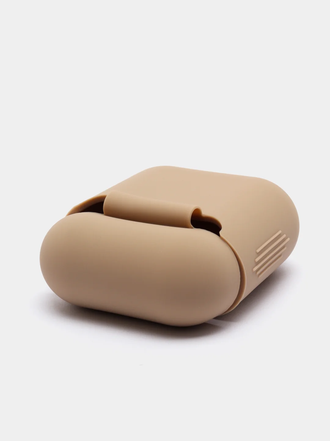 Белый чехол для Apple AirPods 1, AirPods 2 силиконовый