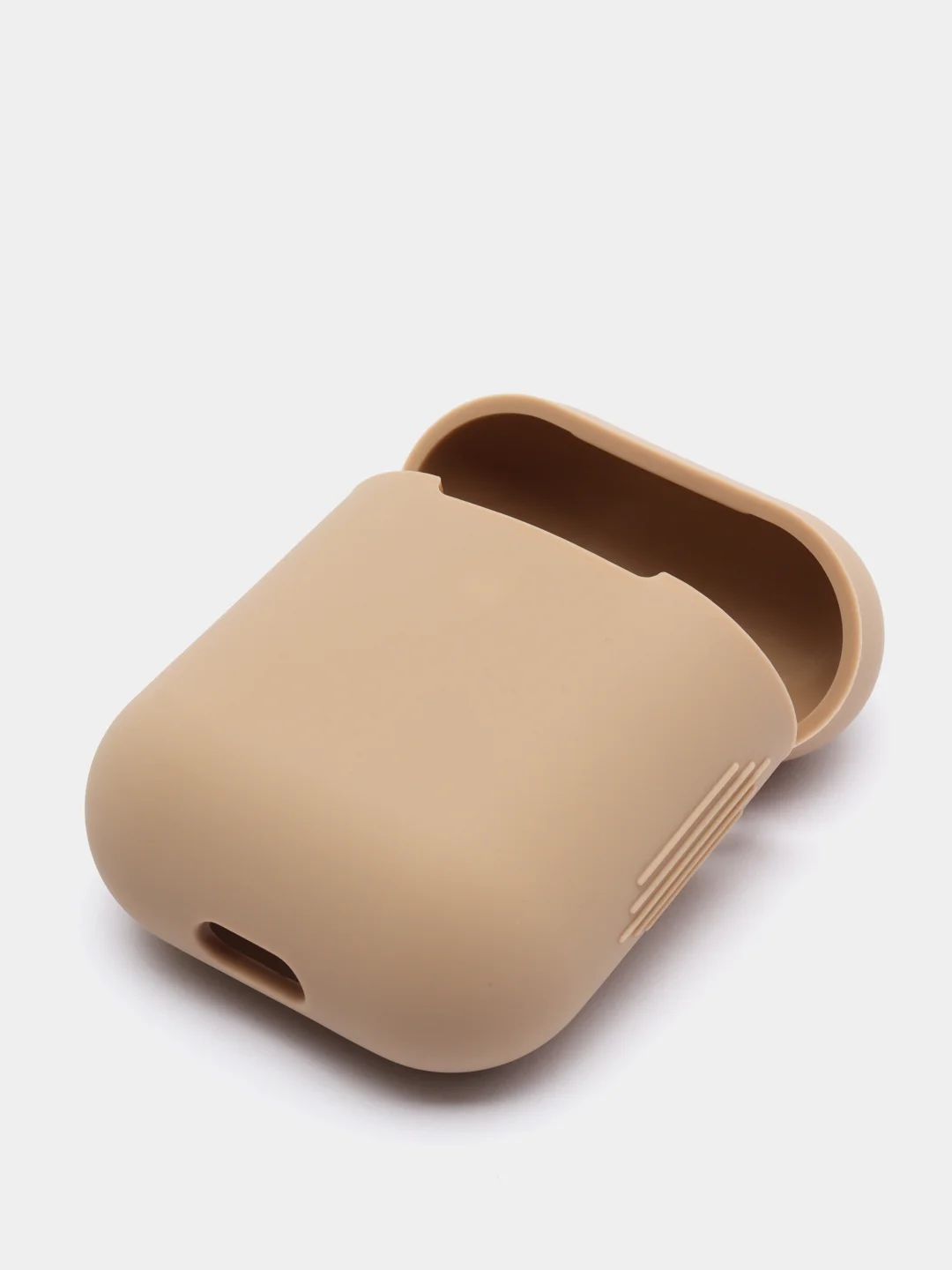 Белый чехол для Apple AirPods 1, AirPods 2 силиконовый