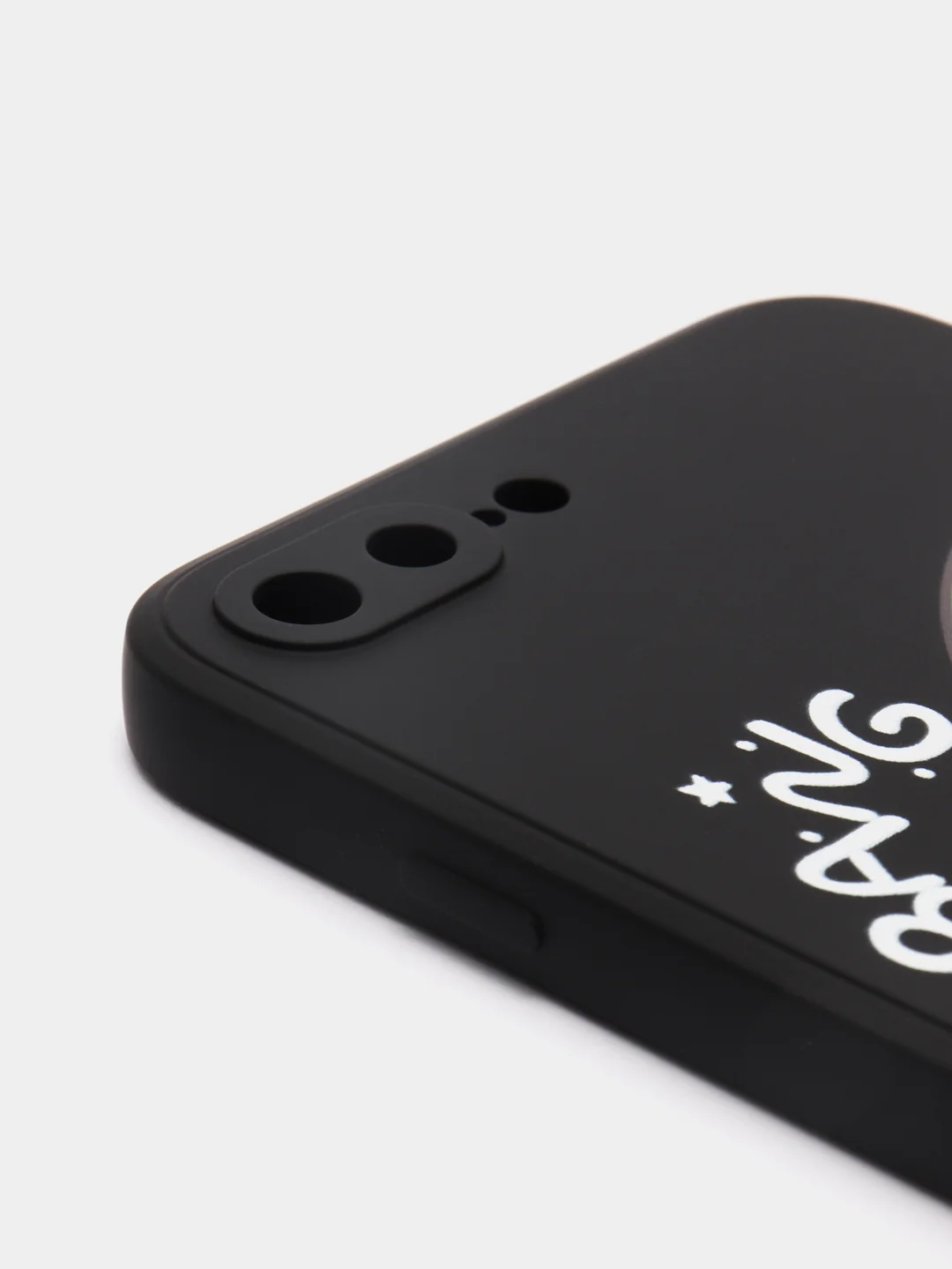 Черный чехол силиконовый аниме "Pockemon. Пикачу" для IPhone 7/8 Plus X/Xs/XR/Max/11/12/Pro/Max 13