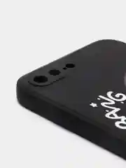 Черный чехол силиконовый аниме "Pockemon. Пикачу" для IPhone 7/8 Plus X/Xs/XR/Max/11/12/Pro/Max 13